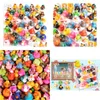 Bath Toys Rubber Duck 25 Pack Kids Tub Float Cake Decor Birthday Gift School Classroom Prize Trick Or Treat Car Decoration 221118 Drop Ot50F