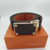 Belts Designer Men Top Quality Fashion Classic Womens Mens Casual Letter Smooth Buckle Belt Width 3.6CM with Box