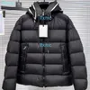 Men Designer Mon Jackets for Winter Puffer Down Curting Płaszcze Wyściełane i zagęszczone wiatrak klasyczny France marka z kapturem na zamek błyskawiczny W2xd 1 1cyt