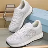 24SS Populaire Casual-élégant Baskets Chaussures Re-Nylon Cuir Brossé Hommes Tricot Tissu Runner Mesh Runner Baskets Homme Sports En Plein Air Marche EU38-46