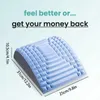 Yoga Blocks Back Stretcher Pillow Neck Lumbar Support Massager For Waist Sciatica Herniated Disc Pain Relief Massage Relaxation