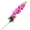 Dekorativa blommor Fake Violet Wedding Christmas Decoration Artificial Plastic Flower Pography Prop Purple For kommer