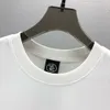 メンズプラスティーポロスラウンドネック刺繍と印刷されたポーラースタイルの夏の夏のスリートピュアコットンMセットショーツTシャツセット311ED
