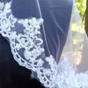 Foulards Blanc Simple Couche Dentelle Foulard Mariée Mariage Voile Tête Écharpe Couvrant