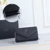 10A beroemde merkontwerper Cassandre Bag Dames Stijl Schoudertas Hoogwaardige lederen Caviar Luxury Wallet Fashion Smooth Crossbody Bag