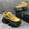 Nouveaux hommes chaussures automne hiver confortable hommes plate-forme baskets chaussures de loisir à la mode sport formateurs Tenis Masculino