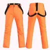 Kayak Pantolon Kayak Pantolon Kadın Kış Spor Açık Mekan Kalınlaştırıcı Pantolon Erkekler Rüzgar Geçirmez Su Geçirmez Sıcak Snowboard Pantolon Spor Sıcak 231218