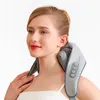 Massaging Neck Pillowws Trapezius massager intelligent kneading imitation human massage shawl household automatic compress shoulder neck massager 231218