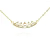 Pendant Necklaces Exquisite Pearls Fashion Women Zircon And Shell Jewelry
