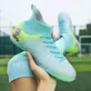 أسلوب جديد مريح كرة قدم كرة القدم Ag TF Soccer Shoes الشباب الرجال لمكافحة أحذية التدريب Slip Size 31-48