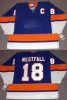 Maillot rétro des Islanders 18 ED WESTFALL 19 BRYAN TROTTIER 20 RAY FERRARO 21 BRENT SUTTER 22 MIKE BOSSY 23 BOB NYSTROM Maillots de hockey 42