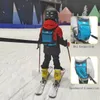Лыжные сумки для сноуборда Лыжные ремни для детей Рюкзак Регулируемый тренировочный ремень для сноуборда Детский поводок с контролем скорости Тренировочное оборудование для скейтборда Kid 231218