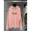 Designer Cel Women and Men Hooded Hoodie High Version Silin Formal Print Hoodie Sewing Weaving Dyeing Cotton Thick Offset Printing Technology Couple Sw Cel JALV BXLR