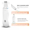 Eye Massager Ultrasonic Skin Scrubber Deep Pore Cleaning Blackhead Remover Vacuum Electric Massager Eye Beauty Device Face Lifting 231218
