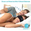 Cell Phone Earphones Fone Bluetooth Earphones Sports Sleeping Headband Elastic Wireless Headphones Music Eye Mask Wireless Bluetooth Headset Headband 231218