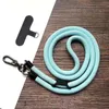 10mm 120cm ajustável crossbody longo cordão do telefone móvel destacável pescoço cordão cinta pendurado ombro anti-perdido cordão