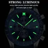 Zegarwne zegarki obserwują markę luksusowe silikonowe pasmo wodoodporne sportowe kwarc chronograf wojskowy zegar zegarowy Relogio Masculino 231219