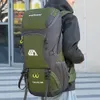 Bolsas al aire libre Mochila de senderismo impermeable de 50 l Mochila deportiva al aire libre Mochila Bolsas de viaje impermeables grandes con cubierta para lluvia para acampar Escalada 231218