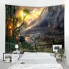 Tapestries Only Beautiful Scenery Design Of 3 D Digital Print Household