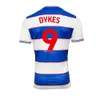 23 24 Queens Park Rangers Futbol Formaları 2023 2024 Evde QPR Bobby Zamora QPR Futbol Gömlekleri C.Willock L.Dykes T.Roberts A.Adomah M.Bonne Erkek Futbol Gömlek