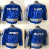 Maillot de hockey 34 Auston Matthew 91 John Tavares 16 Mitchell Marner 36 Jack Campbell Personnalisé Hommes Femmes Jeunes N'importe quel nom N'importe quel numéro Afficher le logo O 58