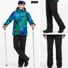 Spodnie narciarskie wektor Wodoodporny ciepłe spodnie narciarskie zimowe spodoble sportowe Outdoor Wysokiej jakości śnieg Snowboard Snowboard Spodnie na zewnątrz spodni plus size 231218