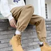 Männer Hosen Frühling Hip Hop Krawatte Füße Cargo Lose Koreanische Harem Vintage Streetwear Männliche Mode Casual Hosen