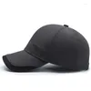 Casquettes de baseball SILOQIN taille réglable hommes coton casquette de baseball chapeau noir mode tout-match sport décontracté mâle os papa chapeaux