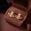Hollow oorbellen Bridal Earring Designer oorbellen voor vrouw verlovingsliefhebbers Stud sieradenmerk Studs 19 december