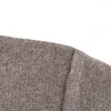 Maglioni da uomo Autunno e inverno Maglione girocollo con cerniera di alta qualità Pullover casual lavorato a maglia con stampa calda