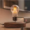 Oggetti decorativi Figurine Lampada a levitazione magnetica Creatività Vetro galleggiante Led Bb Home Office Desk Decorazione Regalo di compleanno T Dhz7S