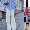 Women's Pants & Capris Solid Color Sequined Fashion Casual Straight Leg Pants