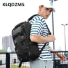 Mochilas escolares KLQDZMS Mochila masculina Oxford pano esportes bolsa de ombro multifuncional laptop bolsa de viagem estudantes à prova d'água desgaste mochila 231219