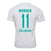 2023 2024 Werder Brême Troisième maillots de football Marvin Ducksch Leonardo Bittencourt NOIR VERT 23/24 FRIEDL PIEPER Maillot de football TOP Kits chaussettes Ensembles complets HOME AWAY