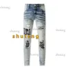 Purple Jeans for Mens Designer Jeans Mens Jeans Antiaging Slim Fit Casual Jeans Hole Light Dark Gray Mens Pants Street Denim Tight Fitting 4682