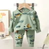 Pyjamas Herbst Pyjamas für Kinder Kinder Pyjama Sets Baumwolle Jungen Nachtwäsche Baby Pyjamas Lange Ärmel Mädchen Sets Nachtwäsche 1 2 4 6 8 10 Jahre