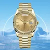 mens automatic watch with date aaa quality diamond Bezel gold wrist watch waterproof luminous elegance man 2813 automatic mechanical movement watches rolx watchs