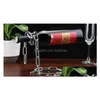 Baldes de gelo e refrigeradores suporte de garrafa de vinho tinto criativo suspensão corda quadro de suporte para 3cm ornamentos de decoração de casa drop d hw7a