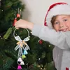 Party Supplies Weihnachtsglocken Ornamente Eisen Jingle Bell Baum hängende Anhänger für Türfenster Garten Kleiderbügel