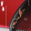 Hair Brushes Classical ebony comb hair massage koi wooden compact portable travel comb hair brush straightener 231218