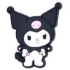 Amuletos de anime atacado lembranças de infância kuromi melodia rosa arco gatos engraçado presente amuletos de desenho animado acessórios de sapato fivela de decoração de pvc bj