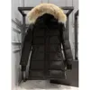Дизайнерская версия Canadian Goose средней длины на пуху, женская куртка на пуху, парки, зимние толстые теплые пальто, женская ветрозащитная уличная одежда 432 483