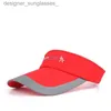 أقنات الرياضة الفارغة Top C Hats for Women Visor Hat في الهواء الطلق قابلة للتعديل في الهواء الطلق للنساء Chu Feminino Sol Gorras de Veranol231219