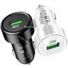 33W Super Fast Quick Charging 3A Car Charger Auto Power Adapters For Iphone 11 12 13 14 15 Pro max Samsung Gps PC F1 With Box