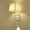 Lampada da parete Moderna Semplice El Room Lettura atmosferica con interruttore Acciaio inossidabile Ulce Engineering Camera da letto personalizzata