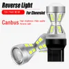 新しい装飾ライト2PCS CANBUS NO ERROR LED Revers Light Blub Auto Backup Lamp W21W 7440 T20 for Chevrolet Impala Tahoe Avalanche Volt 2016-2019