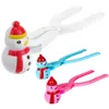 Outdoor Gadgets Kinderen Winter Speelgoed Outdoor Sneeuwbal Makers Kinderen Clips Grappige Klemmen Zand Mallen 231218