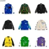 Designer Mens Mangas Jaquetas Mulheres Uniforme Moda Casaco Breasted Casacos Quentes Varsity Casacos Casual Patchwork Jacket