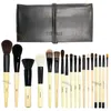 Makeup Brushes Deluxe BB 18st Makeup Brushes Set Powder Foundation Contour Bronzer Eyeshadow Makeup Tool Get Hår Make Up Brush Set med Bag 231218