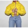 여자 '다운 파카 스 2023 새로운 겨울 패션 블랙 워밍 다운 코트 재킷 여성 대형 고급 빈티지 단색 두꺼운 폭격기 재킷 외부웨어 J231219